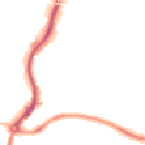 Night-time road noise heatmap for BS34 7AJ