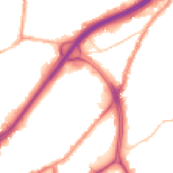Night-time road noise heatmap for BS5 0US