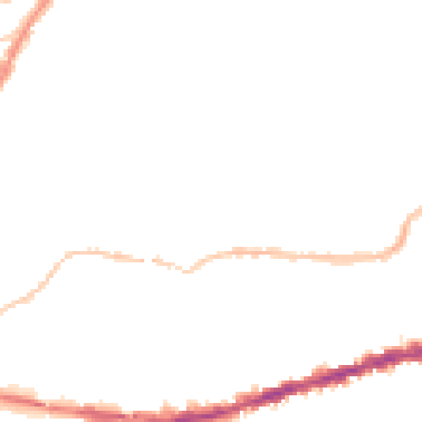 Night-time road noise heatmap for BS5 6AJ