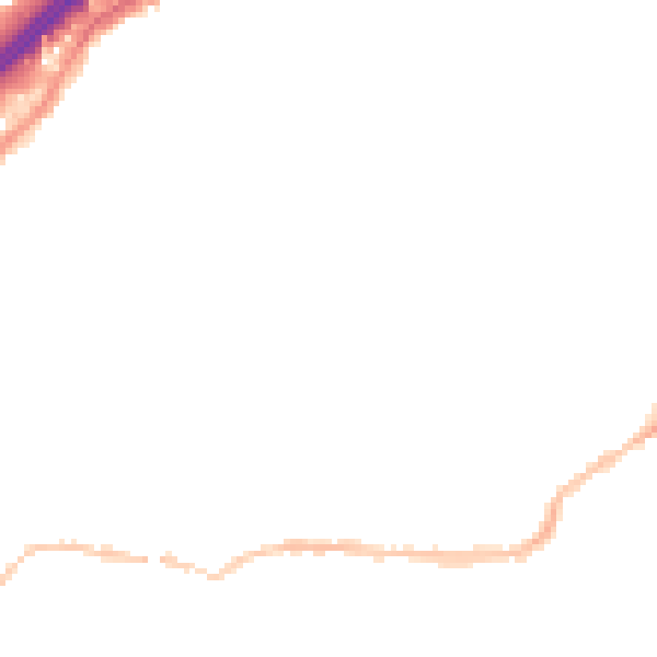 Night-time road noise heatmap for BS5 6BE