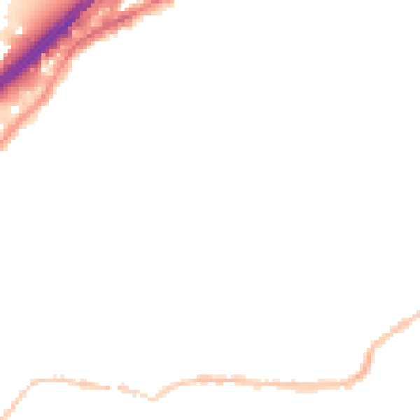 Night-time road noise heatmap for BS5 6BL