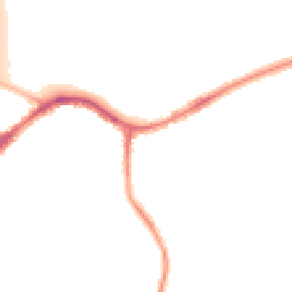 Night-time road noise heatmap for BS5 6EB