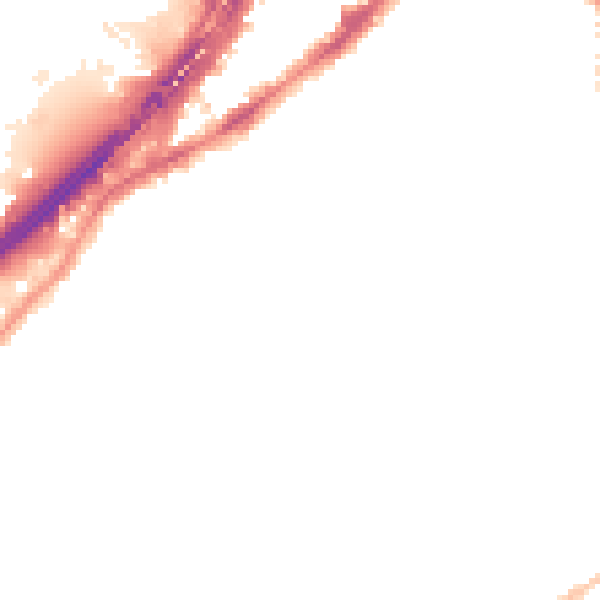 Night-time road noise heatmap for BS5 6EZ