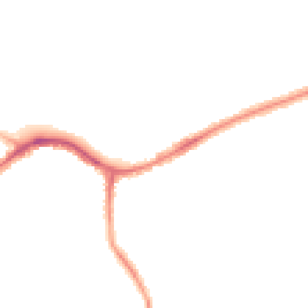 Night-time road noise heatmap for BS5 6QG