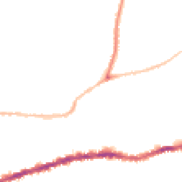 Night-time road noise heatmap for BS5 7BG