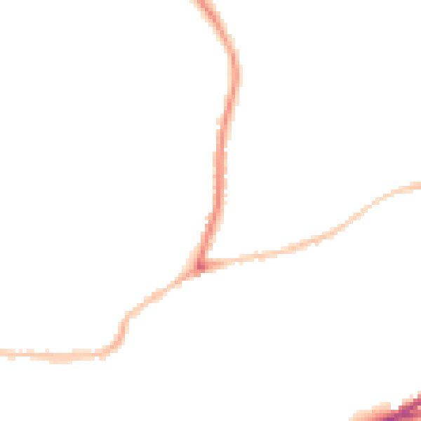 Night-time road noise heatmap for BS5 7DP