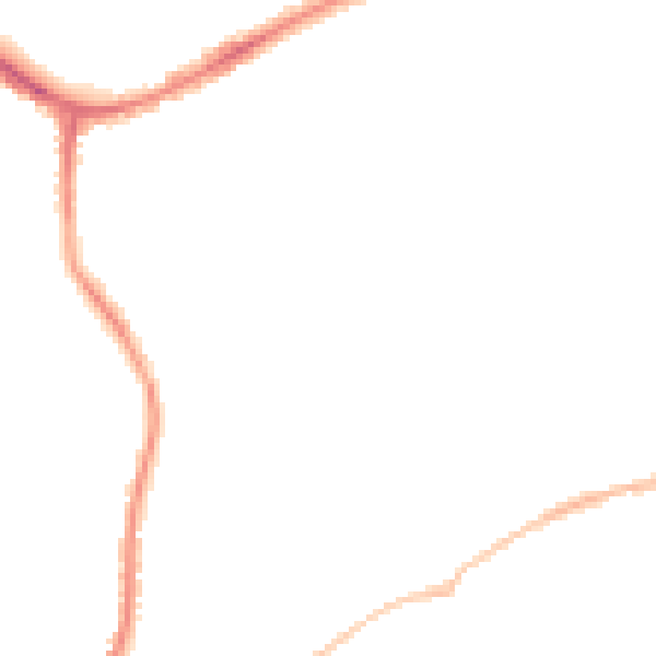 Night-time road noise heatmap for BS5 7EY