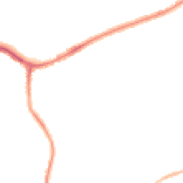 Night-time road noise heatmap for BS5 7EZ