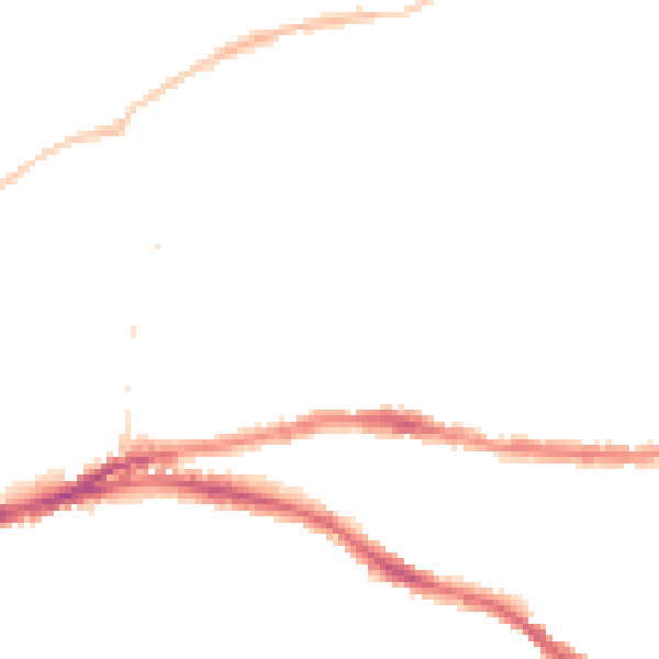 Night-time road noise heatmap for BS5 7HD