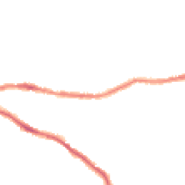 Night-time road noise heatmap for BS5 7NQ