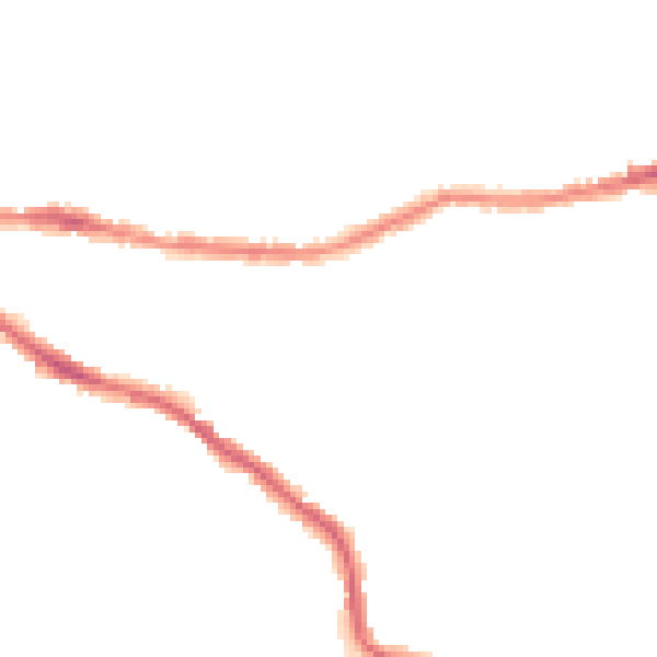 Night-time road noise heatmap for BS5 7PG