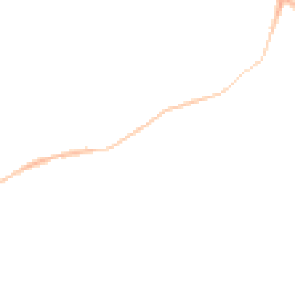 Night-time road noise heatmap for BS5 7TR