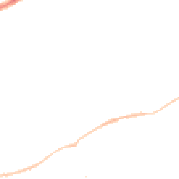 Night-time road noise heatmap for BS5 7UQ