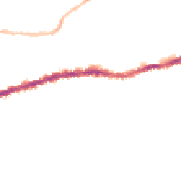 Night-time road noise heatmap for BS5 8AR