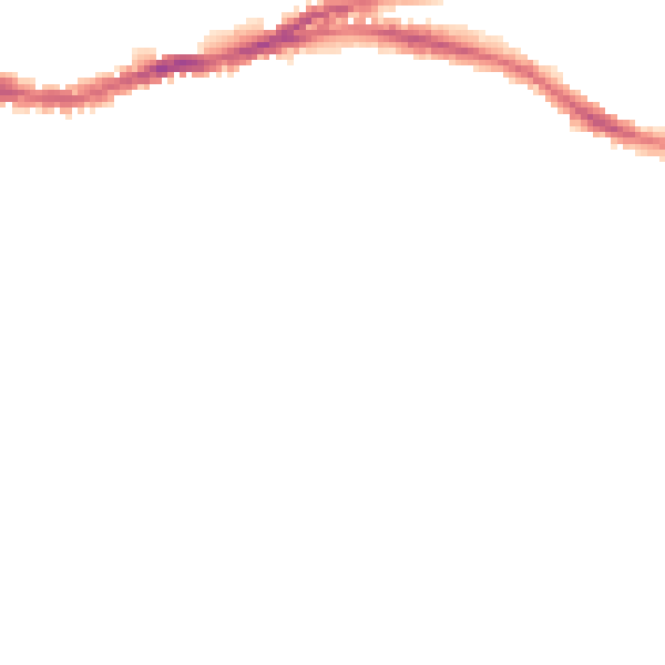 Night-time road noise heatmap for BS5 8BD