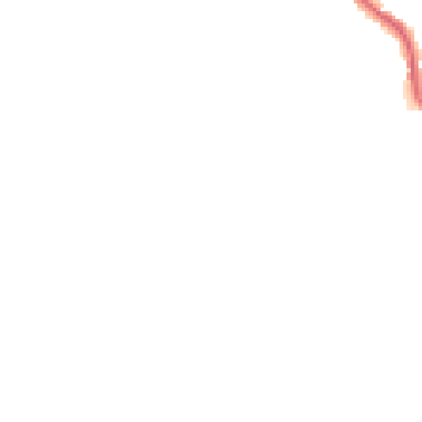 Night-time road noise heatmap for BS5 8DD