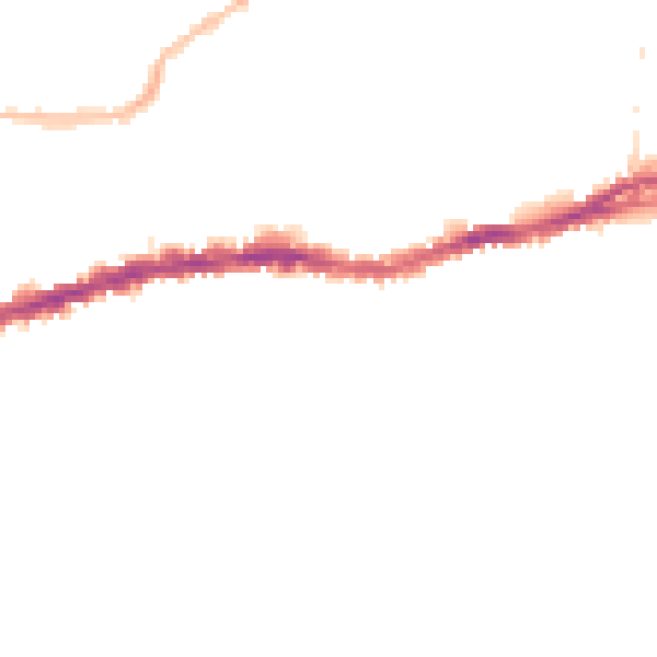 Night-time road noise heatmap for BS5 8DR