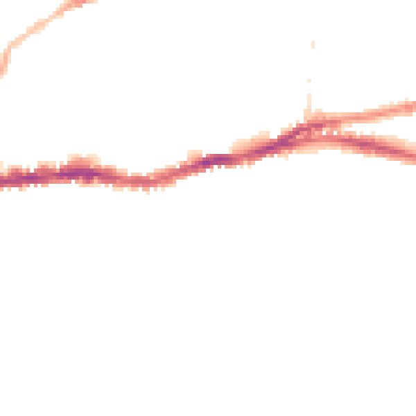 Night-time road noise heatmap for BS5 8EJ
