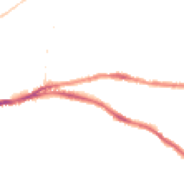 Night-time road noise heatmap for BS5 8FU