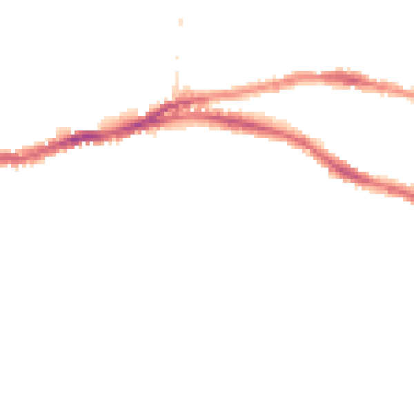 Night-time road noise heatmap for BS5 8JP