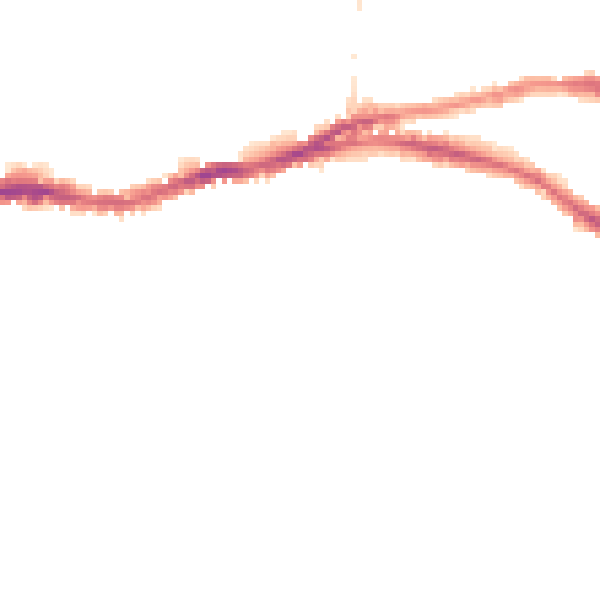 Night-time road noise heatmap for BS5 8JX