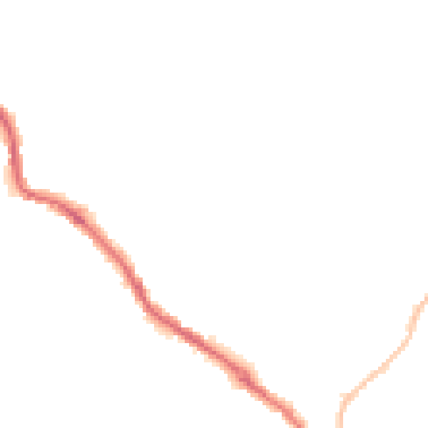 Night-time road noise heatmap for BS5 8PR