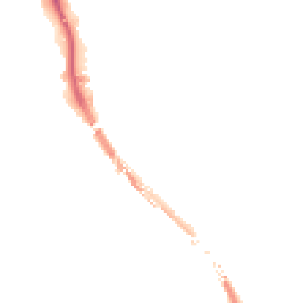 Night-time road noise heatmap for BS5 9BF