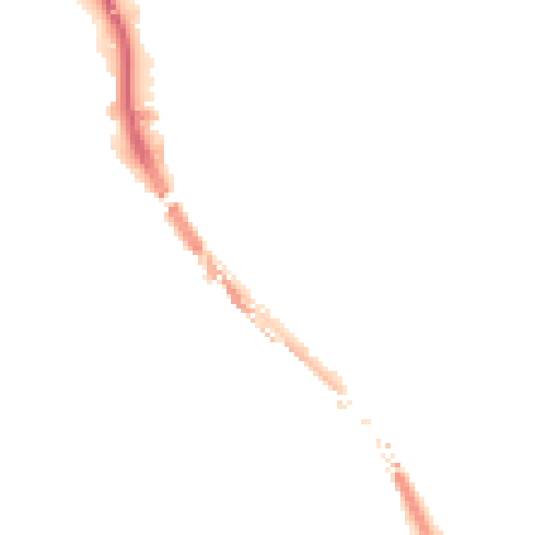 Night-time road noise heatmap for BS5 9BU
