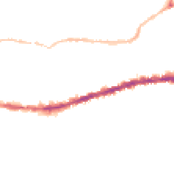 Night-time road noise heatmap for BS5 9DD