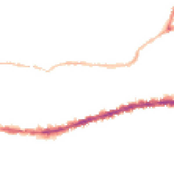Night-time road noise heatmap for BS5 9DJ