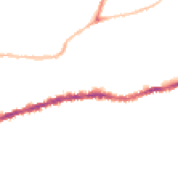 Night-time road noise heatmap for BS5 9EN