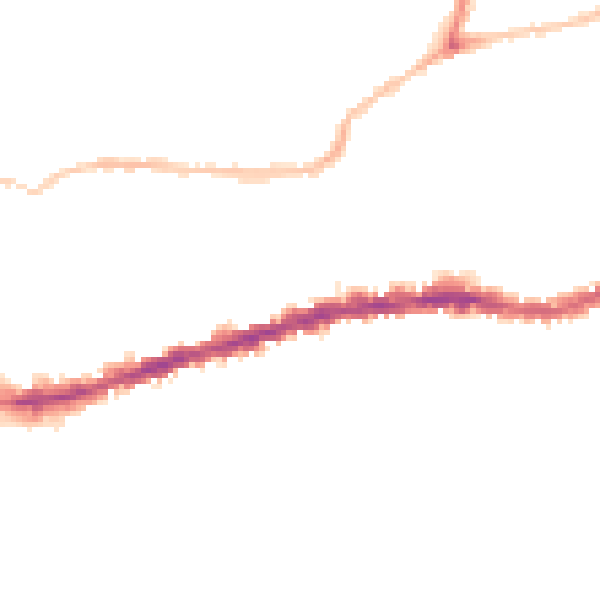 Night-time road noise heatmap for BS5 9FH
