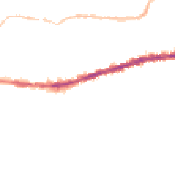 Night-time road noise heatmap for BS5 9JZ