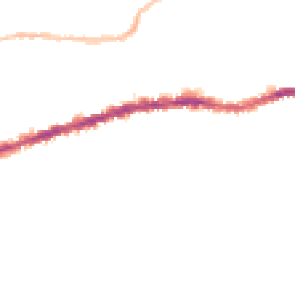 Night-time road noise heatmap for BS5 9NX