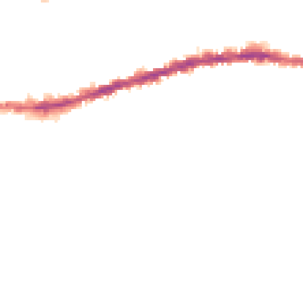 Night-time road noise heatmap for BS5 9QE
