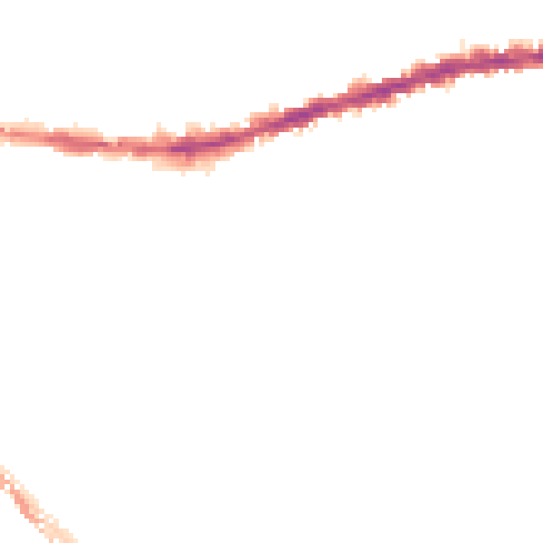 Night-time road noise heatmap for BS5 9QN