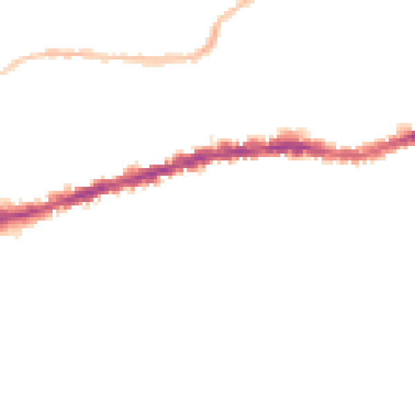 Night-time road noise heatmap for BS5 9RQ