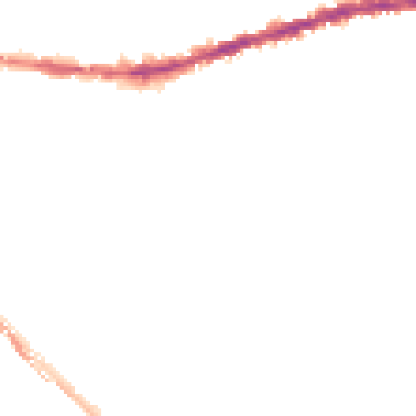 Night-time road noise heatmap for BS5 9SA