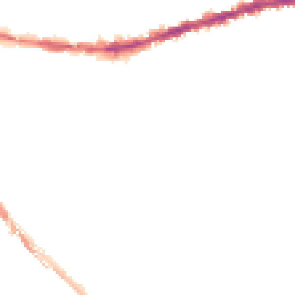 Night-time road noise heatmap for BS5 9SB