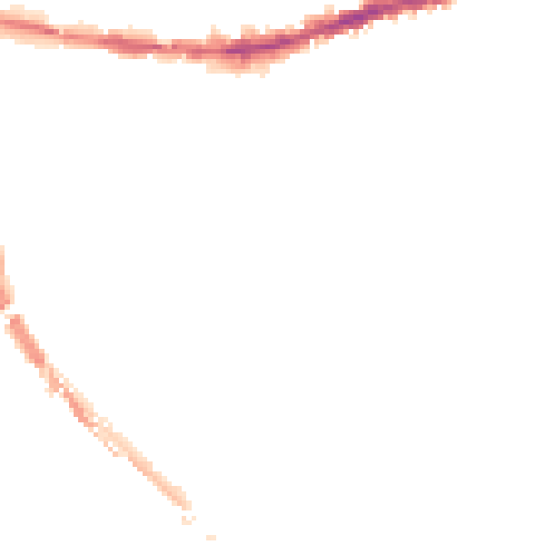 Night-time road noise heatmap for BS5 9SJ