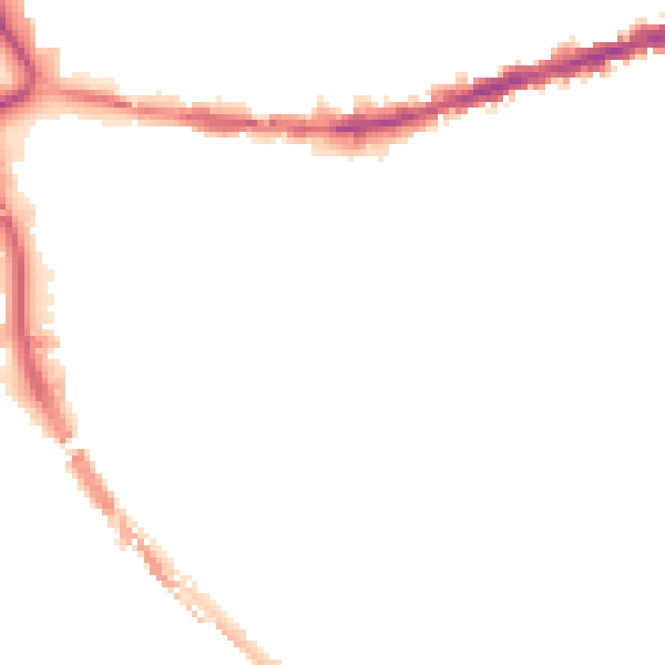 Night-time road noise heatmap for BS5 9SS