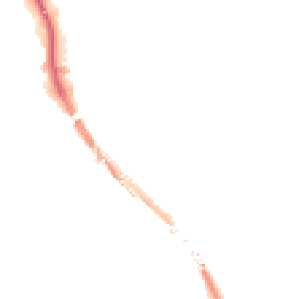Night-time road noise heatmap for BS5 9UA
