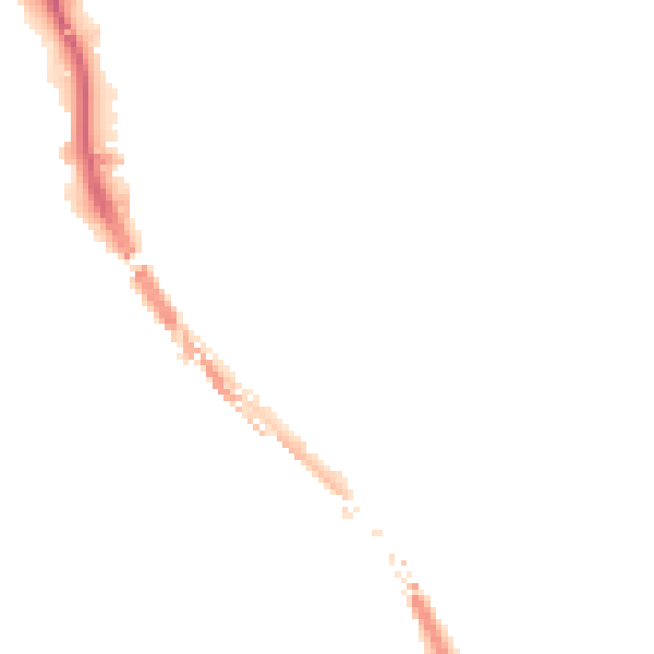 Night-time road noise heatmap for BS5 9UB