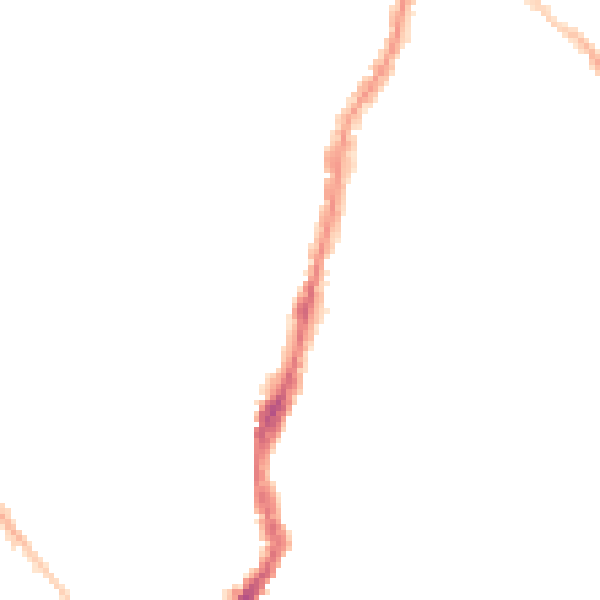 Night-time road noise heatmap for BS7 8NH