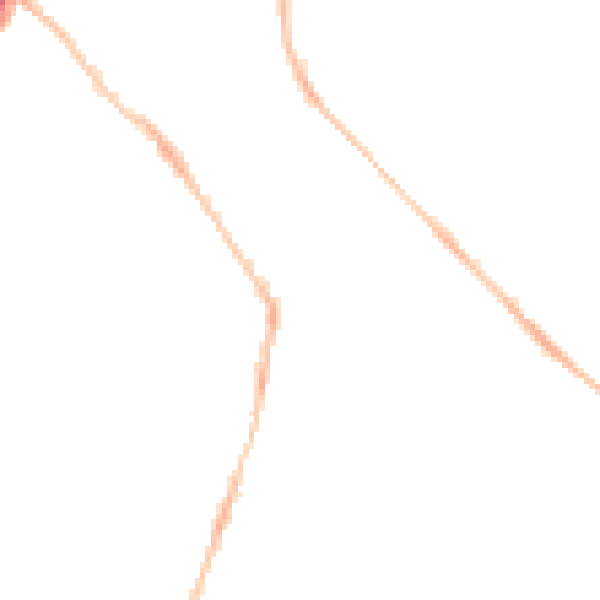 Night-time road noise heatmap for BS7 9LD