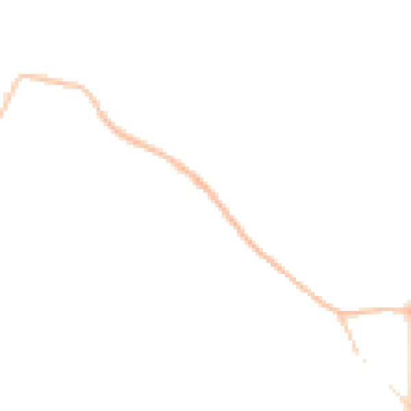 Night-time road noise heatmap for BS9 1AF