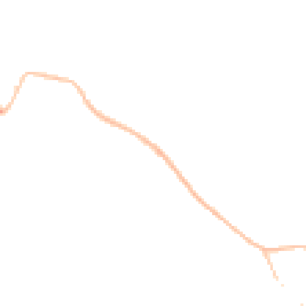 Night-time road noise heatmap for BS9 1AG