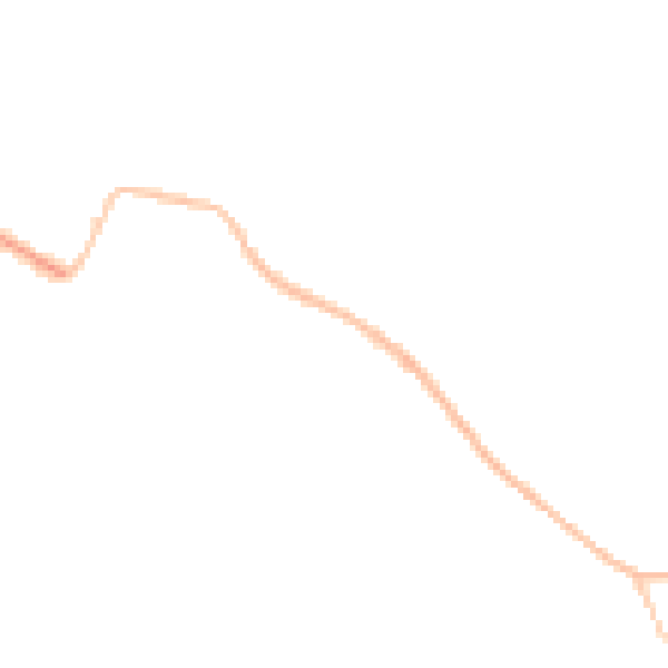 Night-time road noise heatmap for BS9 1AH