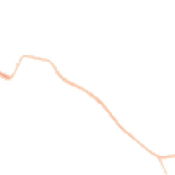 Night-time road noise heatmap for BS9 1AQ