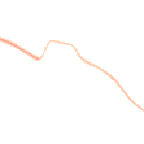 Night-time road noise heatmap for BS9 1AW